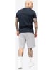 Lonsdale Trainingsanzug "Mair T-Shirt & Shorts Set Normale Passform" in Blau