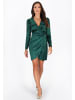 faina Women Dress in dark green