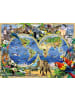 Ravensburger Kinderpuzzle 100 XXL Teile - Tierisch um die Welt