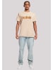 F4NT4STIC T-Shirt Def Leppard Shatter Logo in sand