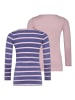 Kidsworld Langarmshirt in rosa+blau