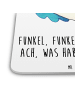 Mr. & Mrs. Panda Bierdeckel Einhorn Schnuller mit Spruch in Weiß