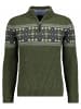 Ragman V-Ausschnitt Pullover in grün