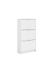 ebuy24 Schuhschrank Shane Weiß 70 x 24 cm
