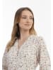 Albee Women Midikleid Mit Blumenprint in Wollweiss Mehrfarbig