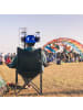 relaxdays 4x Party-Trinkhelm in Blau