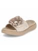 rieker Pantoletten in taupe