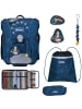 Scout Micro LED Schulranzen-Set 4-tlg. Rocket Rider in blau