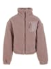 Urban Classics Urban Classics Girls Sherpa Mix Jacket in duskrose