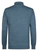 Petrol Industries Utility-Strickpullover mit kurzem Reißverschluss stonefield in Blau