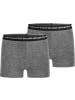 Normani Outdoor Sports 2er Pack Herren Merino Boxershorts Unterhose in Grau