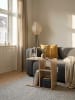 KADIMA DESIGN Couchtisch Modern | Ablagen, 50x50x30cm, Kratzfest+Wasserfest in Beige