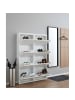 ebuy24 Schuhschrank Pisa Weiß 100 x 16 cm