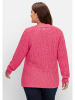 sheego Strickjacke in pink