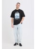 BLEND Rundhalsshirt BHKyros in Schwarz