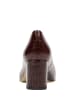 usha BLACK LABEL Damen Schuhe in BRAUN KROKODIL