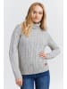 Oxmo Rollkragenpullover OXPhilipa in Grau