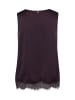 Rich & Royal Satin-Top in lila
