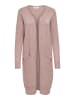 JACQUELINE de YONG Strickjacke Cardigan Weste Strickjakce in Rosa