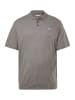 Men Plus Poloshirt in grau melange