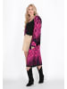 IZIA Women Cardigan in black multicolor