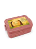 Mr. & Mrs. Panda Bento Box Igel Liebe Design mit Spruch in Rot Pastell
