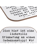 Mr. & Mrs. Panda Getränkeuntersetzer Spruch Freude Erleben mit S... in Weiß