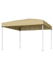 SONGMICS Pavillon Sheld in Beige - (B)300 x (H)260 x (T)300 cm