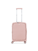 Roncato Arcade DLX 4 Rollen Kabinentrolley 55 cm Laptopfach mit Dehnfalte rosa pastello