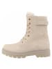 Tom Tailor Schnürstiefel  in Beige