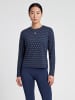 Hummel T-Shirt Hmlfast Multisport Damen in DRESS BLUES/DUSTY ORANGE