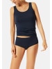 UNCOVER BY SCHIESSER Midi Slip Bamboo Cotton in Dunkelblau