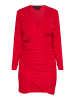 faina Damen Minikleid Aus Jersey in Rot