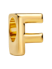 Pandora Mini-Charm Buchstabe F Goldfarben
