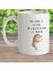 Mr. & Mrs. Panda Tasse Igel Wein mit Spruch in Weiß