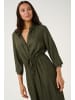 Kaffe Kleid KAforina Loose fit in Forest Night