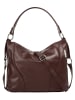 Samantha Look Handtasche echt Leder in braun