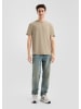 QS T-Shirt in 7806_beige