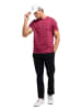 Carlo Colucci T-Shirt Di Penta in Bordeaux