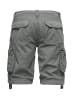 EGOMAXX Cargo Shorts Bermuda mit Taschen in Dunkelgrau