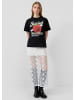 QS T-Shirt  in  99D1_schwarz
