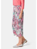 GOLDNER Attraktive Druckhose Louisa mit weichem Fall in bunt / gemustert