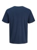 JACK & JONES PLUS T-shirt in Navy Blazer