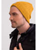 CASH-MERE.CH Bio Rib Mütze in Senfgelb