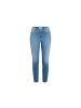 CAMBIO  Slim Fit Jeans für Damen in blau