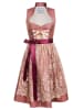 Edelnice Midi Dirndl 2-teilig Diana in rose