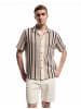 KOTON SHIRTS SS in Beige Gestreift
