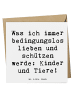 Mr. & Mrs. Panda Grußkarte Spruch Schutz für Kinder mit Spruch in Weiß