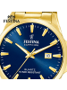 Festina Analog-Armbanduhr Festina Swiss Made gold groß (ca. 41mm)