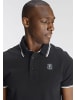 Delmao Poloshirt in schwarz